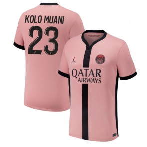 Paris Saint-Germain Randal Kolo Muani #23 Rezervni Dres 2024-25 Kratak Rukavima